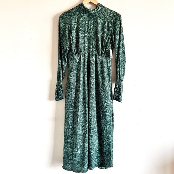 Free People Loveless Printed Midi Dress | Size US 6 | NWT (See Notes) - Picture 3 of 16